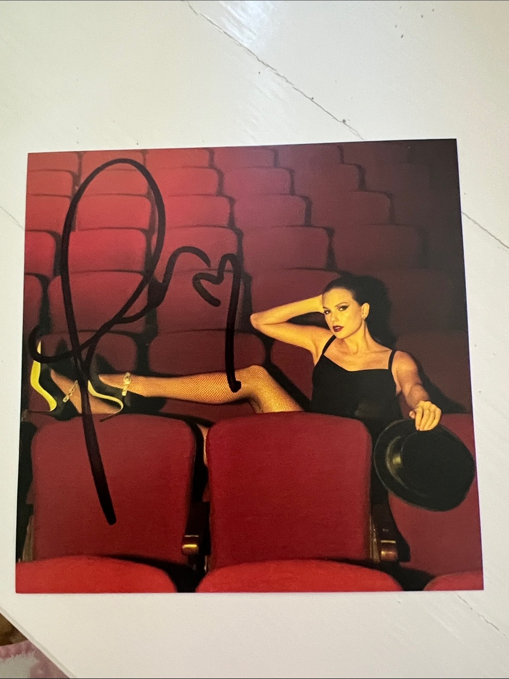 Taylor Swift The Life Of A Showgirl CD With Signed Insert #4